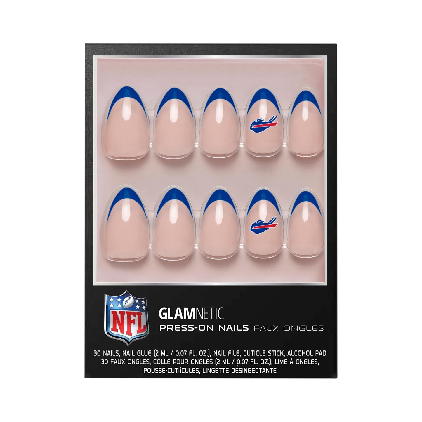 Glamnetic x Fanatics Buffalo Bills Nail Kit