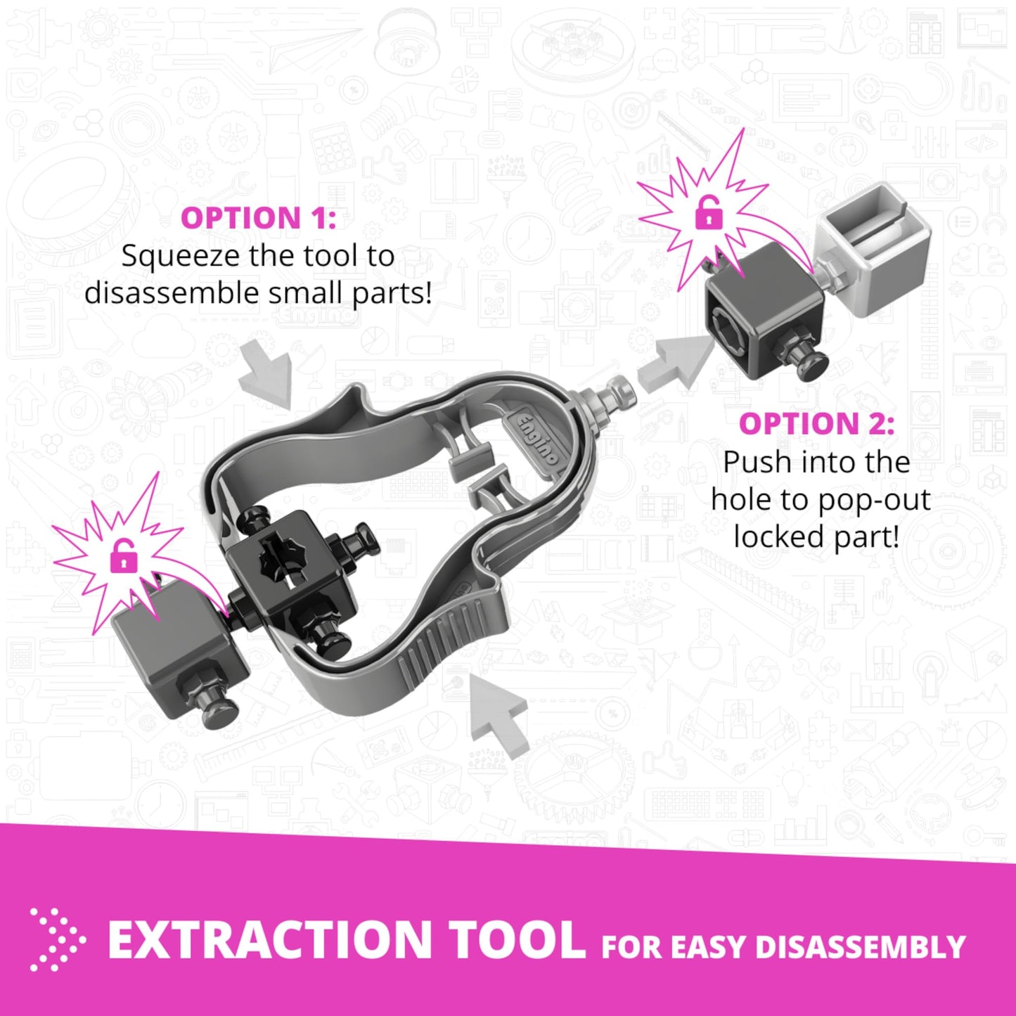Engino STEM for Girls, 25 Multimodel Set, Building Toys for Kids 6+, Engineering Kit, Gifts for Boys & Girls, Learning & Education Set, STEM Projects