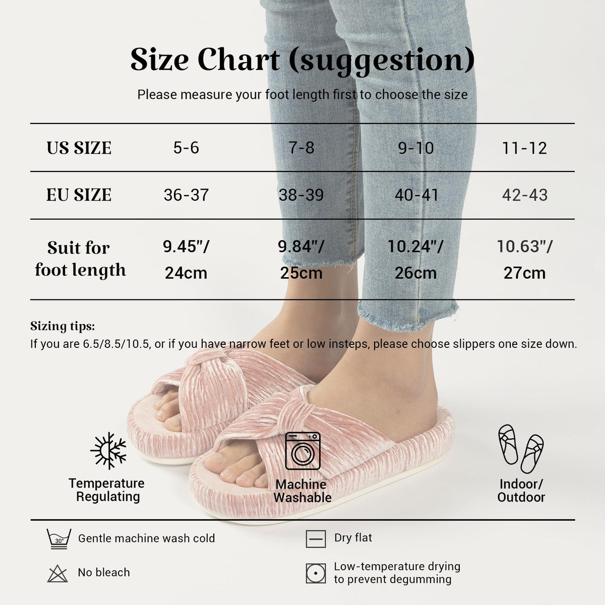 Slippers for Women Memory Foam House Bedroom Bow Crossbands Pearlescent Slipper Shoes Comfy Trendy Gift Slippers Pink Size 9 10 8.5
