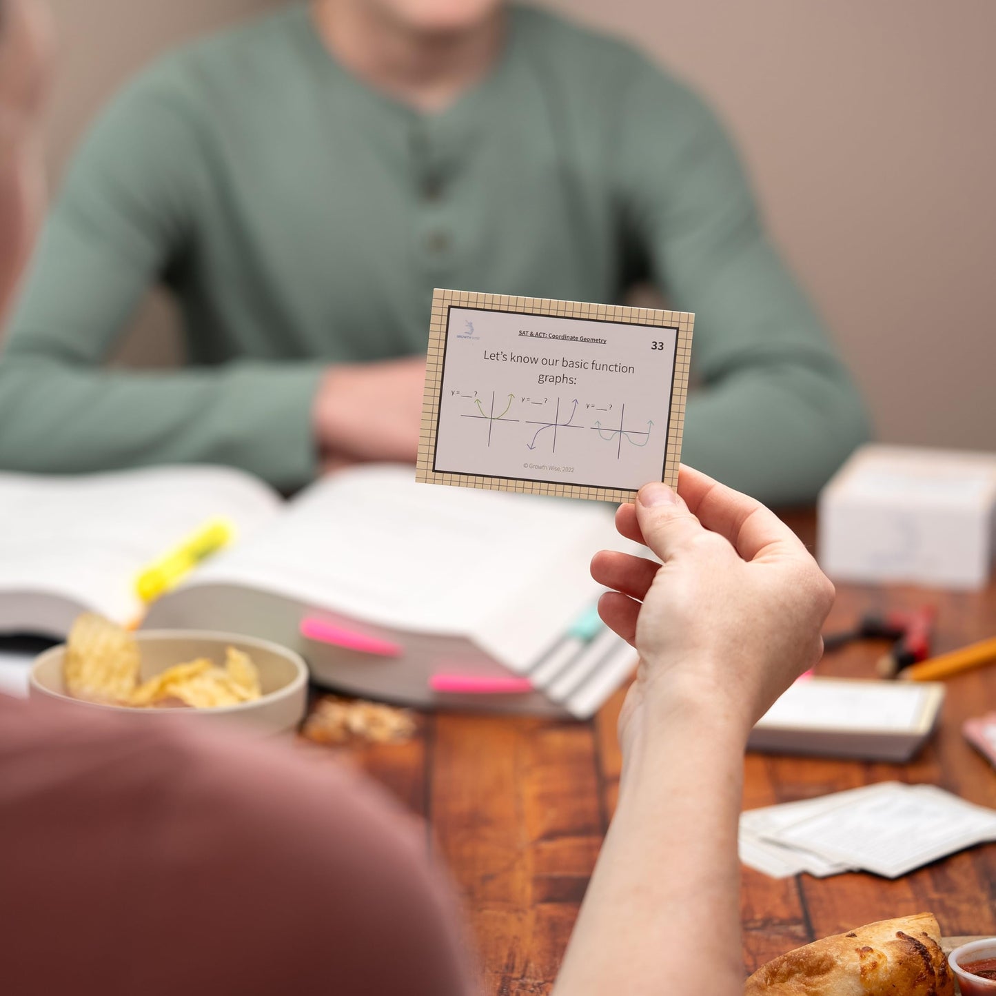 SAT/ACT Math Flash Cards by Growth Wise