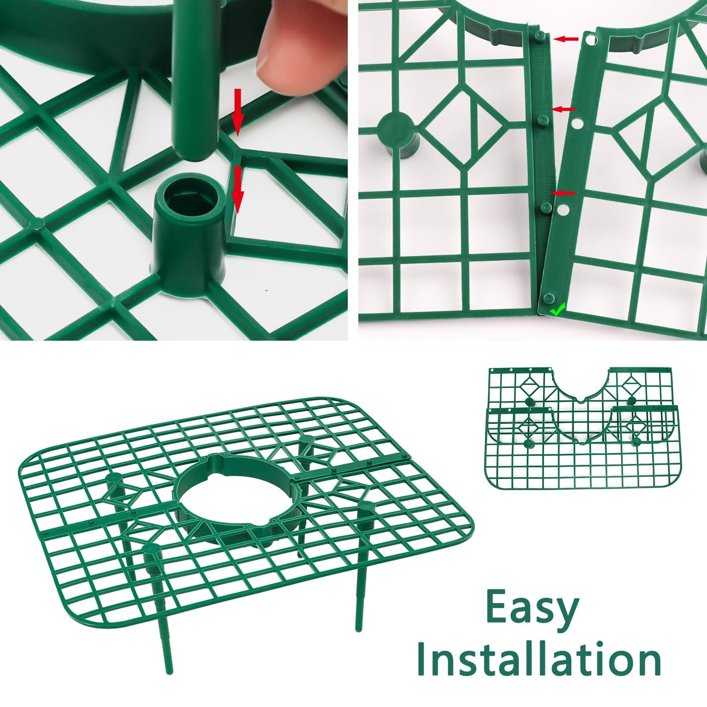 GOONMILL 10 Pack Strawberry Plant Support, Strawberry Planting Stand, Keeping Strawberry Plants Clean, Strawberry Growing Racks, Strawberry Growing Frame