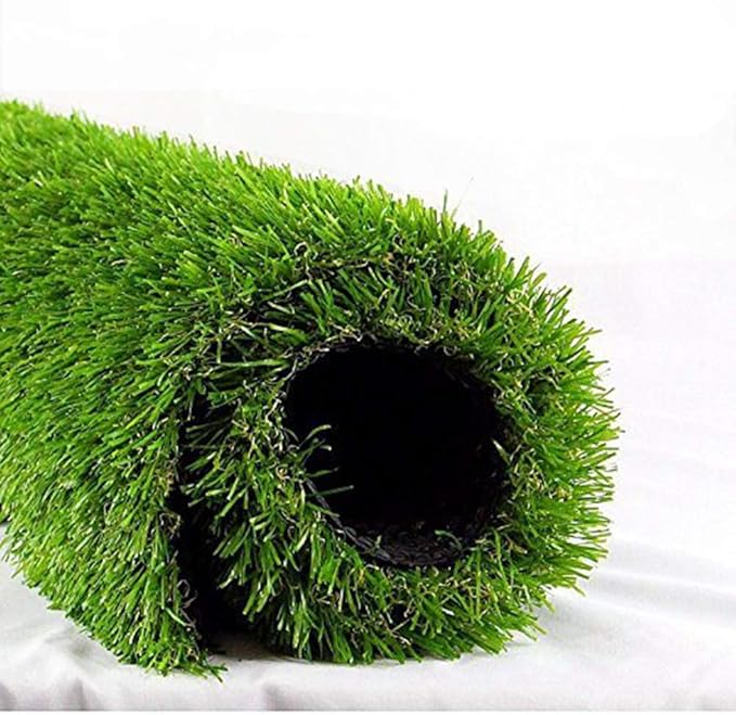 ALTRUISTIC Premium Artificial Grass Drainage Holes & Rubber Backing 70 oz Realistic Synthetic Grass Mat Extra-Heavy & Soft Pet Turf Fake Grass for Dogs or Outdoor Decor (7ft X 82ft)