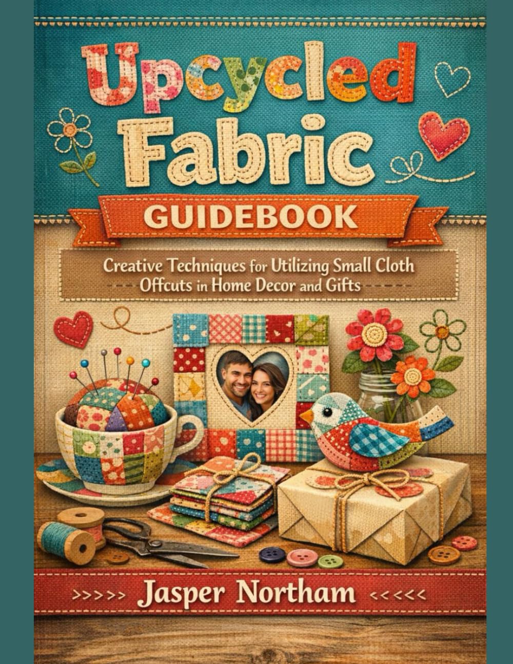 Upcycled Fabric Guidebook: Creative Techniques for Utilizing Small Cloth Offcuts in Home Decor and Gifts