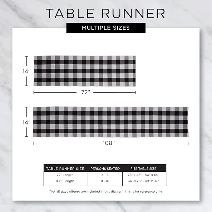 DII Jute Burlap Collection Kitchen Tabletop, Table Runner, 14x72, Chevron Barn Red