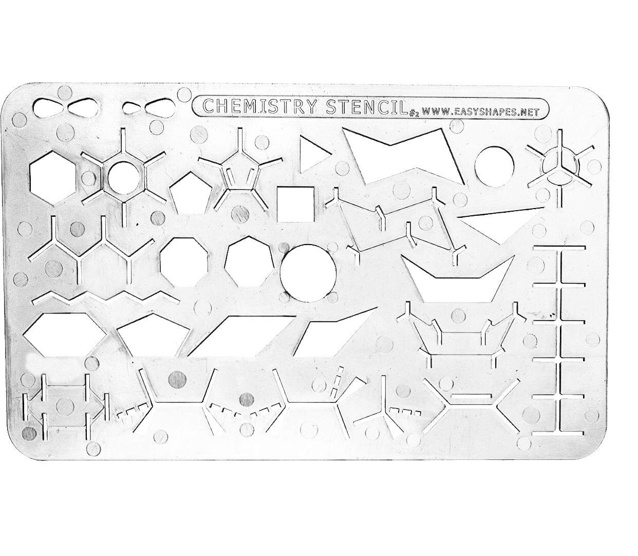 Easyshapes: Organic Chemistry Stencil Drawing & Drafting Template.