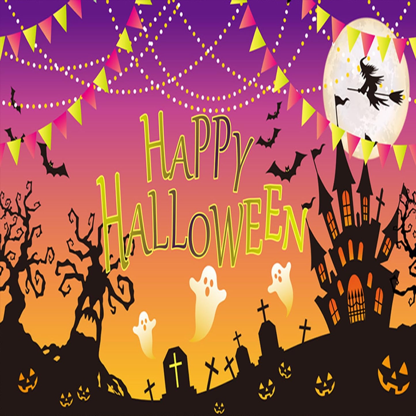 CJDLTS Halloween Press on Nails Medium Bloody Skull Design Medium Almond Tip False Nail Full Cover Glossy Acrylic Fingernails Halloween Press Ons Artificial Glue on Nails for Women 24Pcs