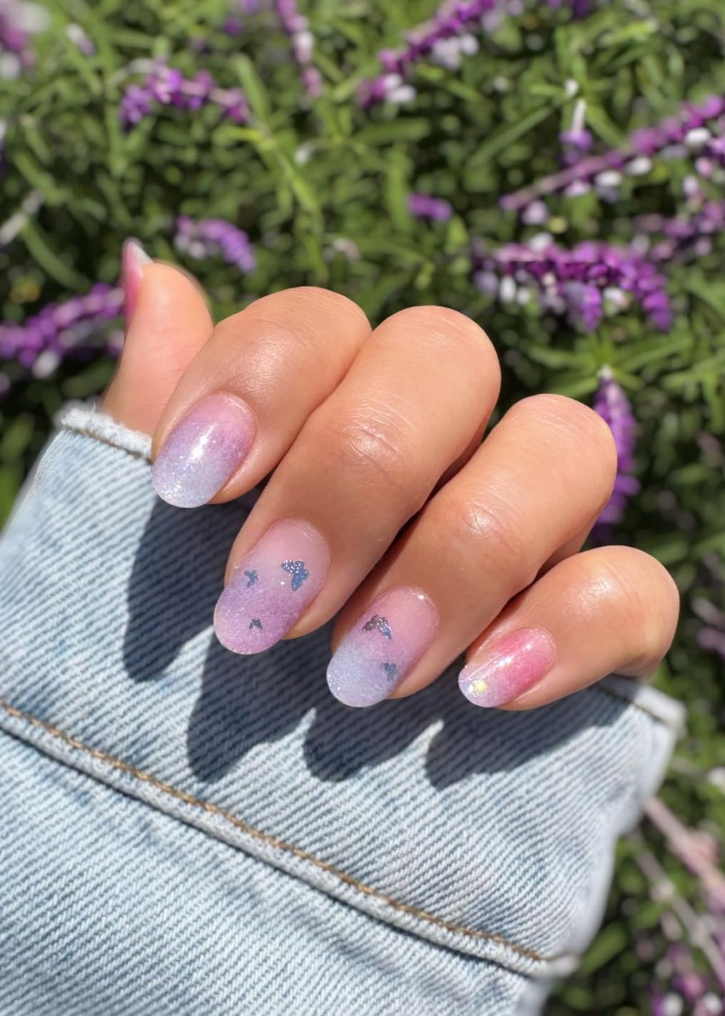 Nova Nails Semi Cured Gel Nail Strips (Secret Garden)