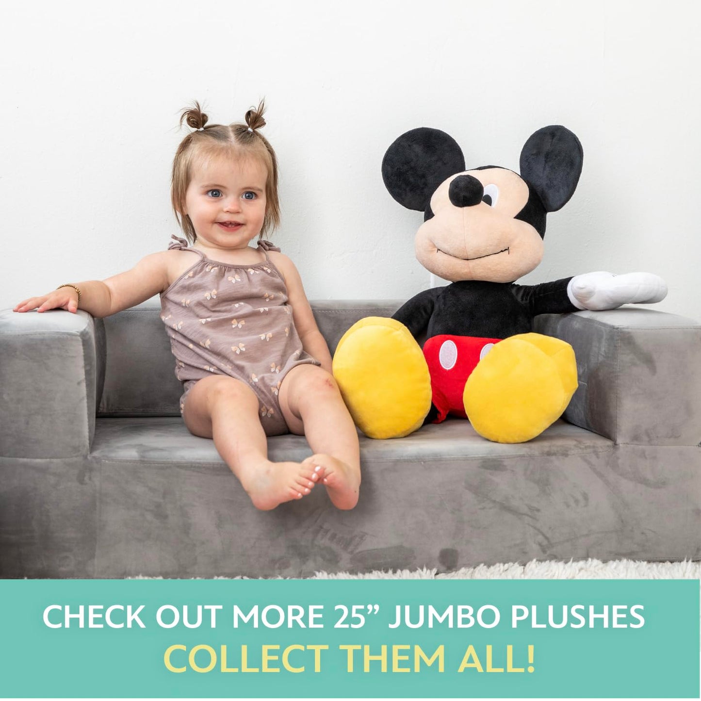 Disney Baby Minnie Mouse Stuffed Animal Plush Toy, 25 Inches