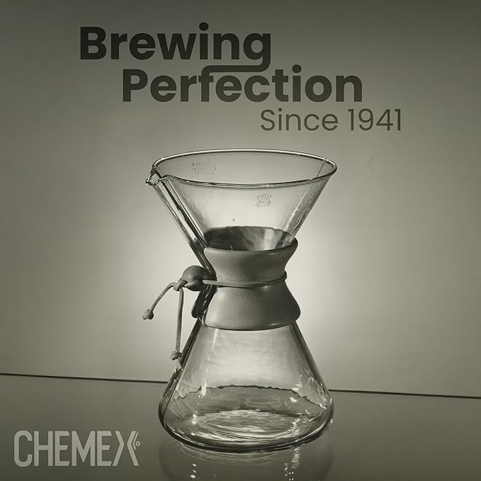 Chemex Ottomatic Coffeemaker Set - 40 oz. Capacity - Includes 6 Cup Coffeemaker