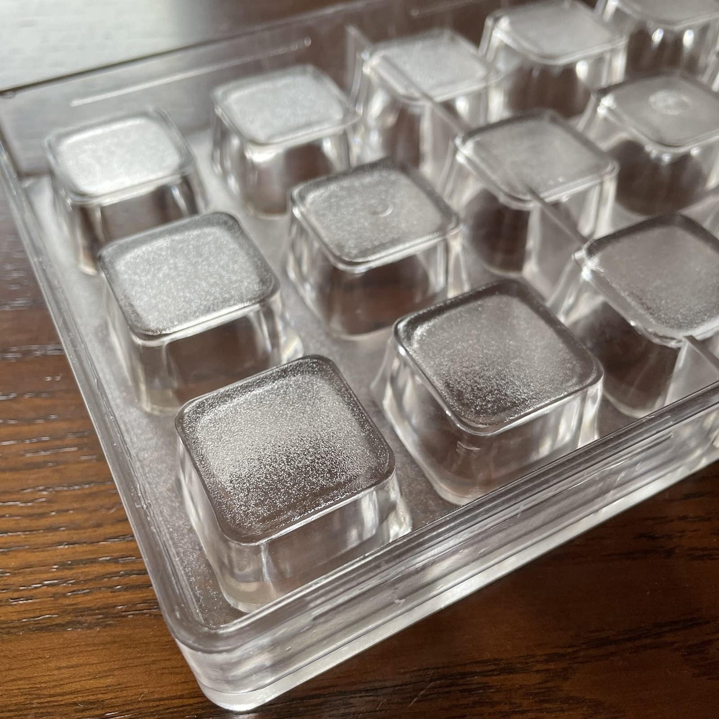 Square Shape Polycarbonate Chocolate Mold DIY Handmade Chocolate PC Mold Pastry Chocolate Tool