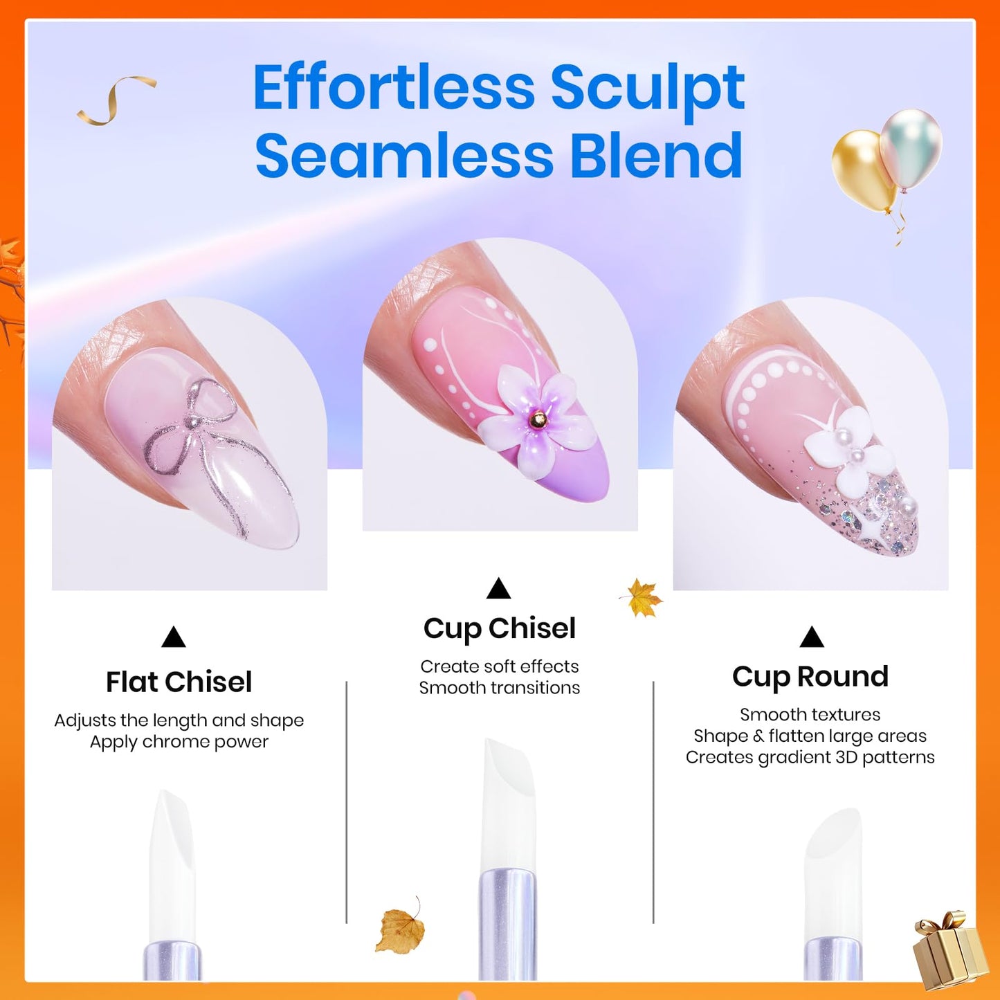 Beetles 31pcs Nail Art Brushes & 5PCS Nail Art Dotting Tools Nail Art Sculpture Pen, Dual-Head Resin Na