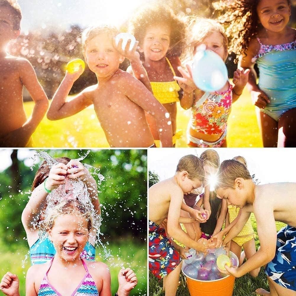 1000PCS Quick Fill Water Balloons Self-Sealing Outdoor Summer Splash Toys for Kids Adults Party Beach Pool Fun