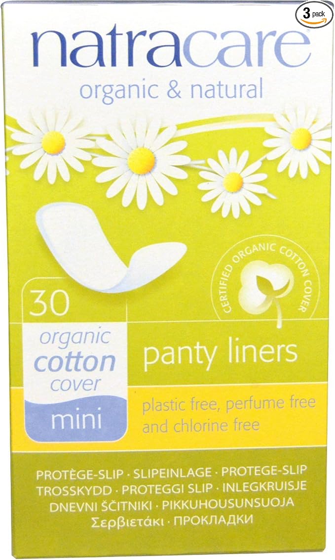 Natracare Panty Shields, 30 Count (Pack of 3)