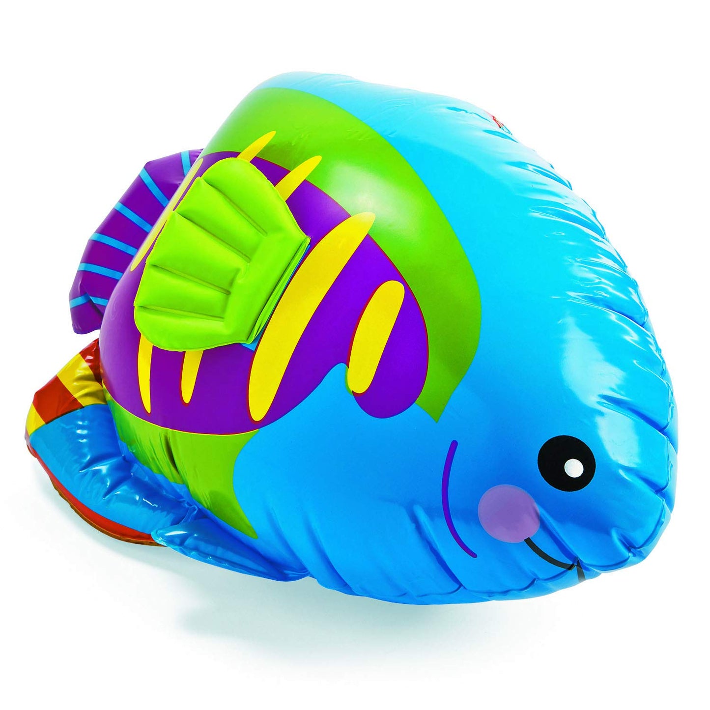 Fun Express Under The Sea Party Decorations Inflatables 6 Pack - Ocean Themed Party Favors with Shark Dolphin Whale Octopus Fish Seahorse | Inflatable Animals for Birthday Decor & Classroom Display