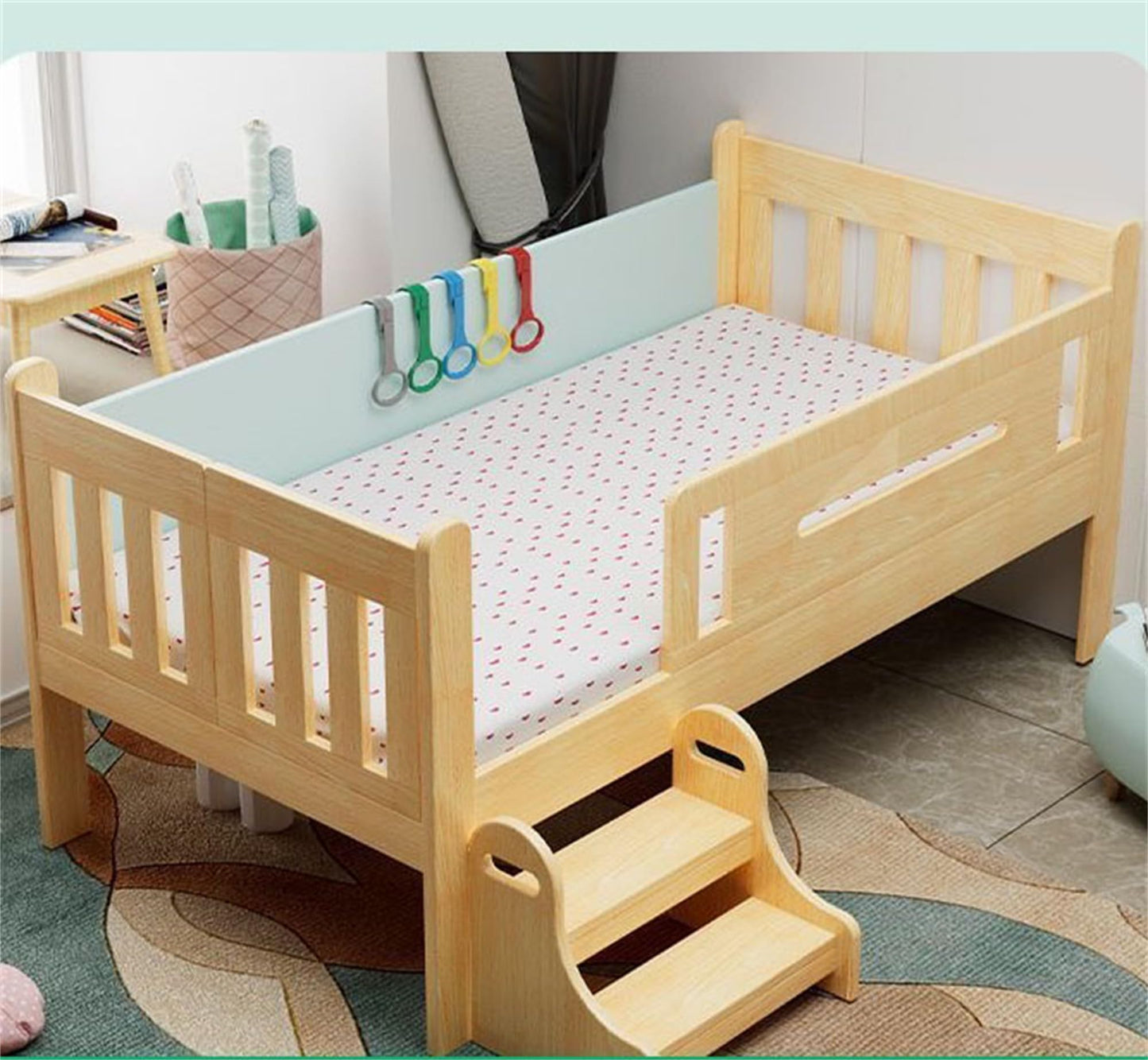 10pcs Walk Assistant Plastic Baby Crib Pull Rings for Baby Cot Hanging Rings for Infant Toddler Practice Tool