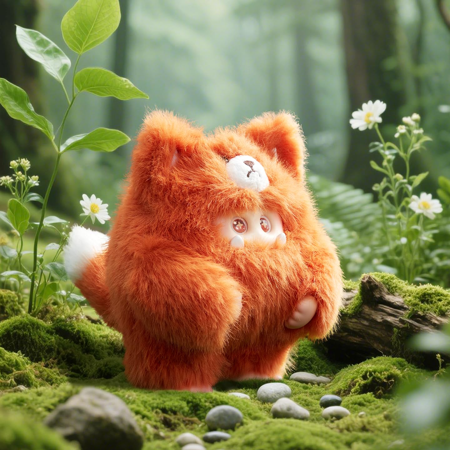 OHKU Giggle Monster Furry Forest Series Vinyl Plush Blind Box (Whole Set)
