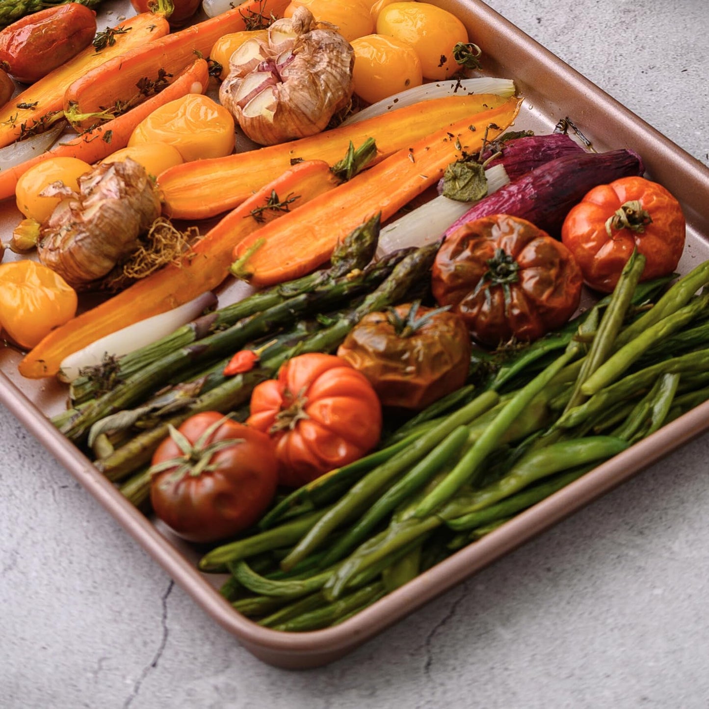 HAPPIELS Premium PFOA free Nonstick Baking Pans Bundle of 4 items: 13 x 18 inch Half Baking Sheet Set of 2, 5 x 9 inch Loaf Bread Pan, 9 x 13 inches Cake Baking Pan