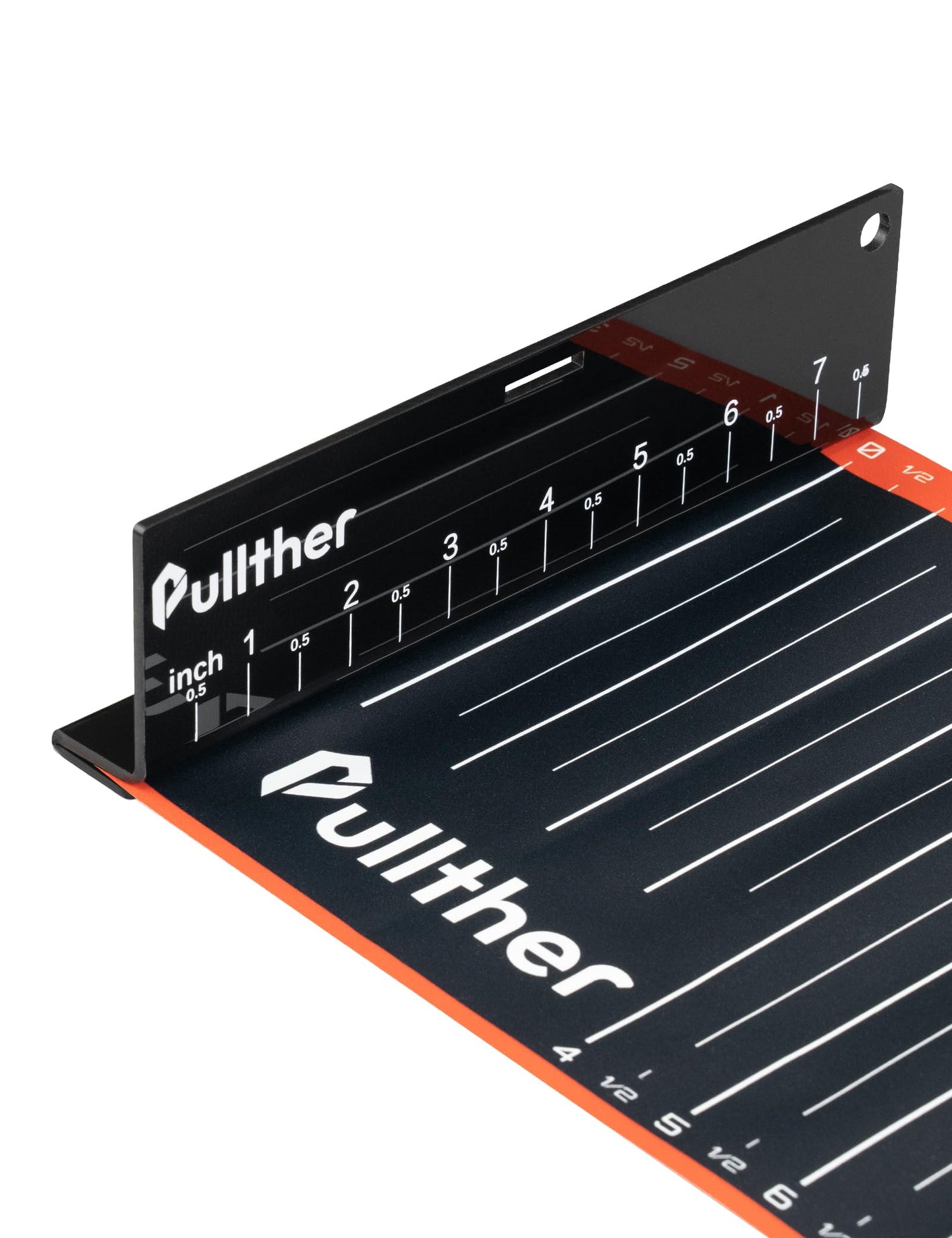 Pullther Fishing 53in Fish Ruler,Fish Measuring Tape,Fishing Ruler with Bump Board,Waterproof Fishing Measurement Tool
