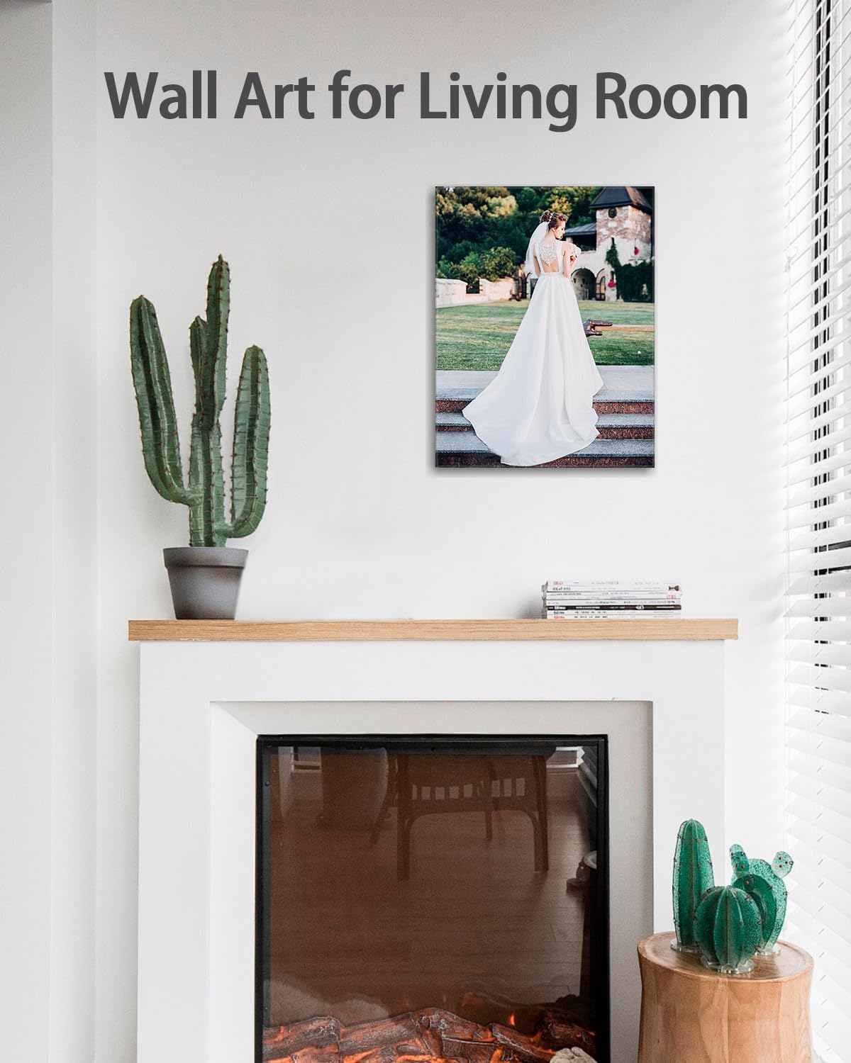 AbcCustomize Canvas Prints with Your Photos, Personalized Photo To Canvas Print for Bedroom, Living Room, Farmhouse Office Decor,Custom Canvas Wall Art for Gifts & Keepsakes, Ready to Hang