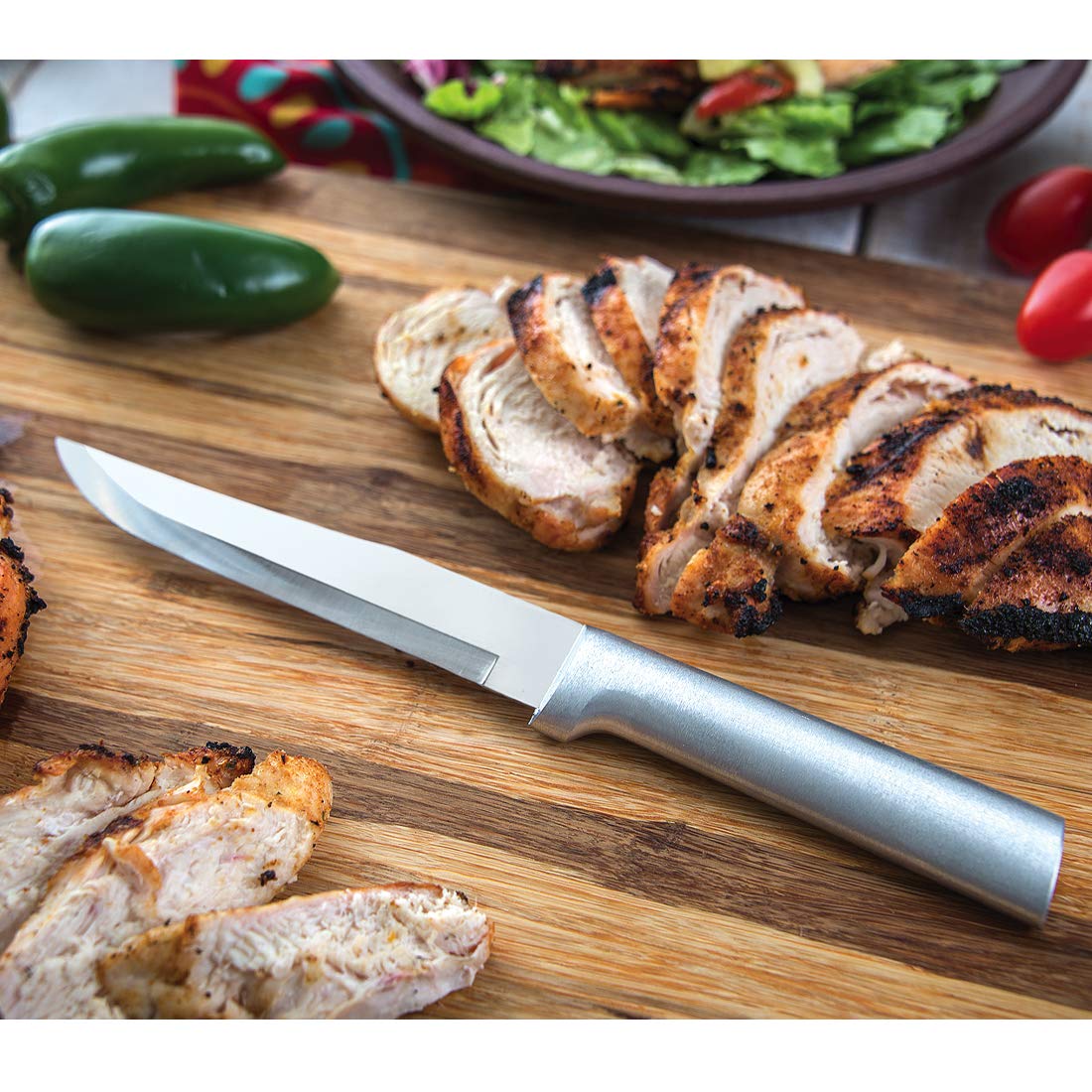 Rada Cutlery The Starter Gift Part 2 Gift Set (S48), 7-Piece Knife Set, Stainless Steel Blades, Silver Handle