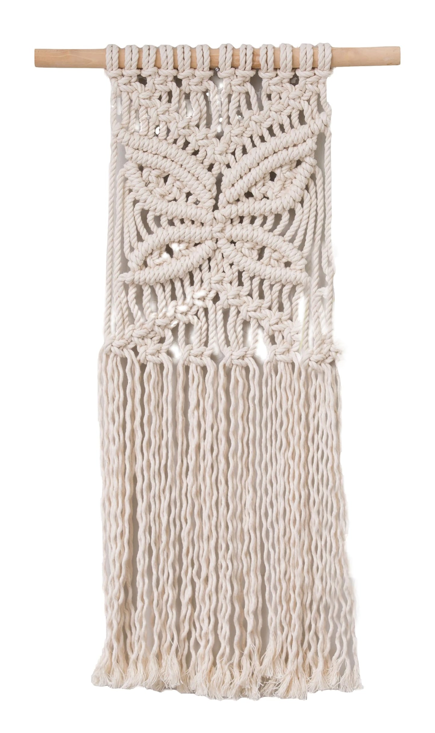 LEISURE ARTS Macrame Kit Butterfly, Macrame Kits for Adults Beginners, Wall Hanger Kit, Beginners Kit, DIY Kit Beginner