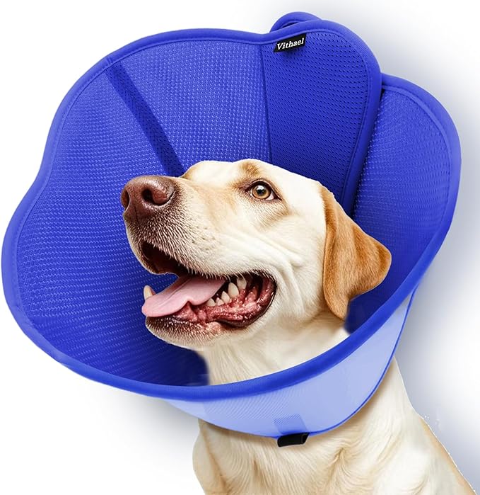 Dog Cone Collar for Large Medium Dogs, Soft Cone for dogs to Stop Licking