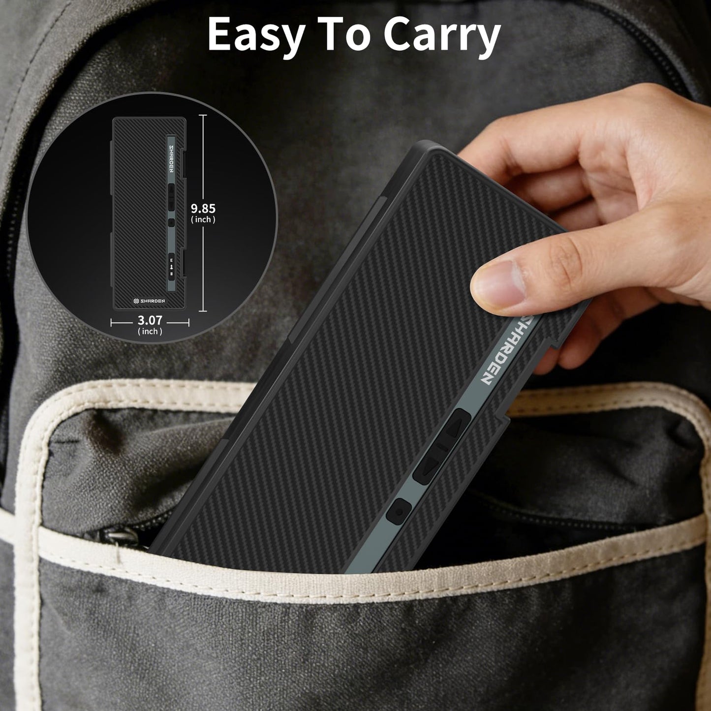 SHARDEN 29 IN 1 Upgraded MIni Electric Screwdriver, 24 S2 Preicison Bits, 5-gear Torque Adjustment, with screen, Power Screwdriver Repair Tool Kit for PC, Electronic. Tech