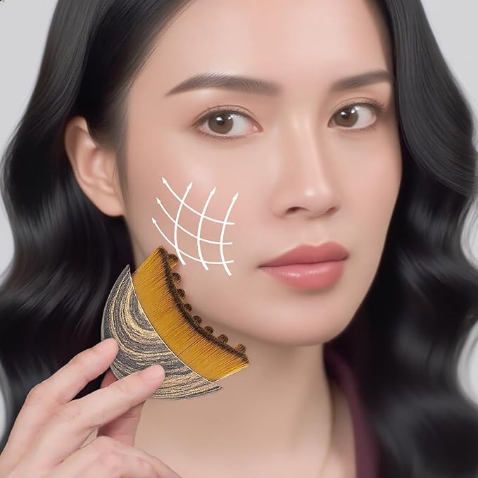 New Lymphatic Contour Face Brush,Lymphatic face Brush,Lymphatic Brush,Lymphatic Brush for face,Lymphatic Drainage Massager for Chin & Neck,Designed to Fit The Skin Precisely and Relieve Fatigue(1PCS)