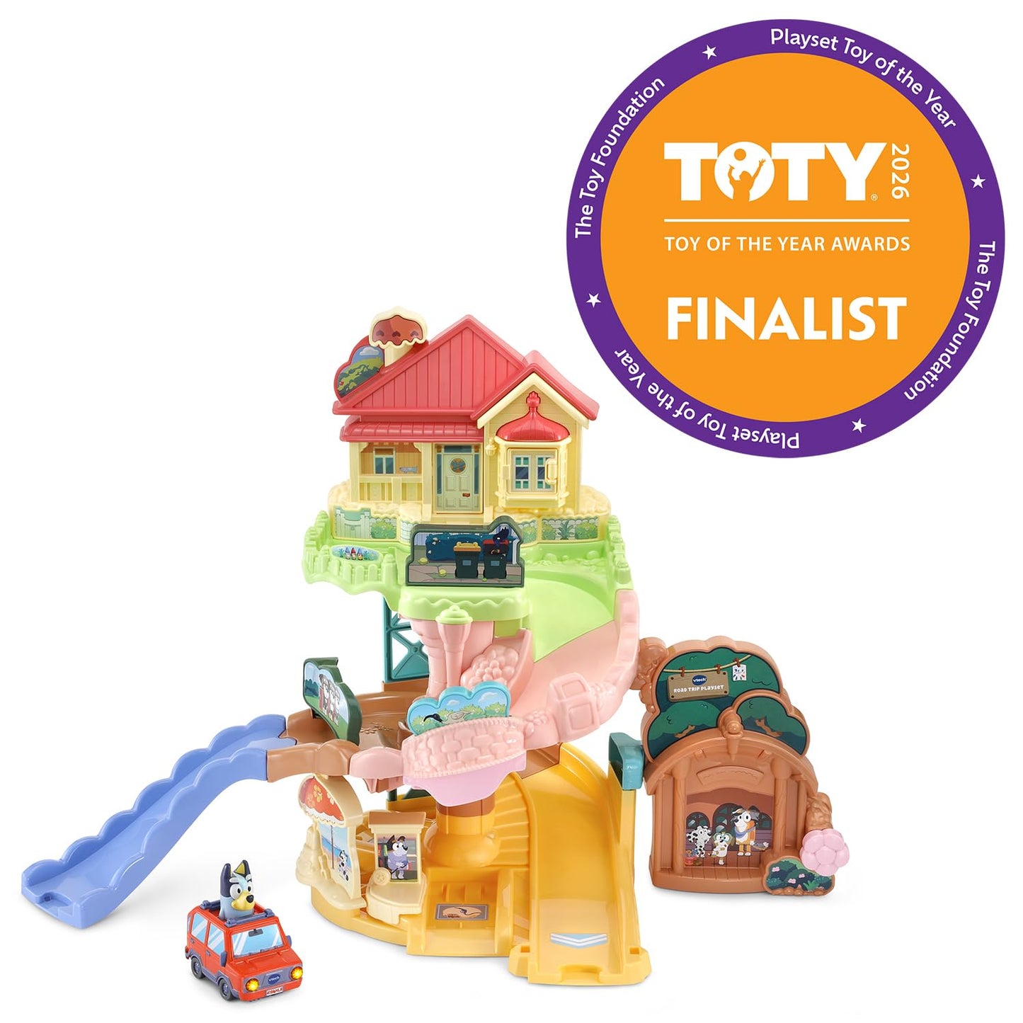 VTech Bluey Road Trip Vehicle Playset