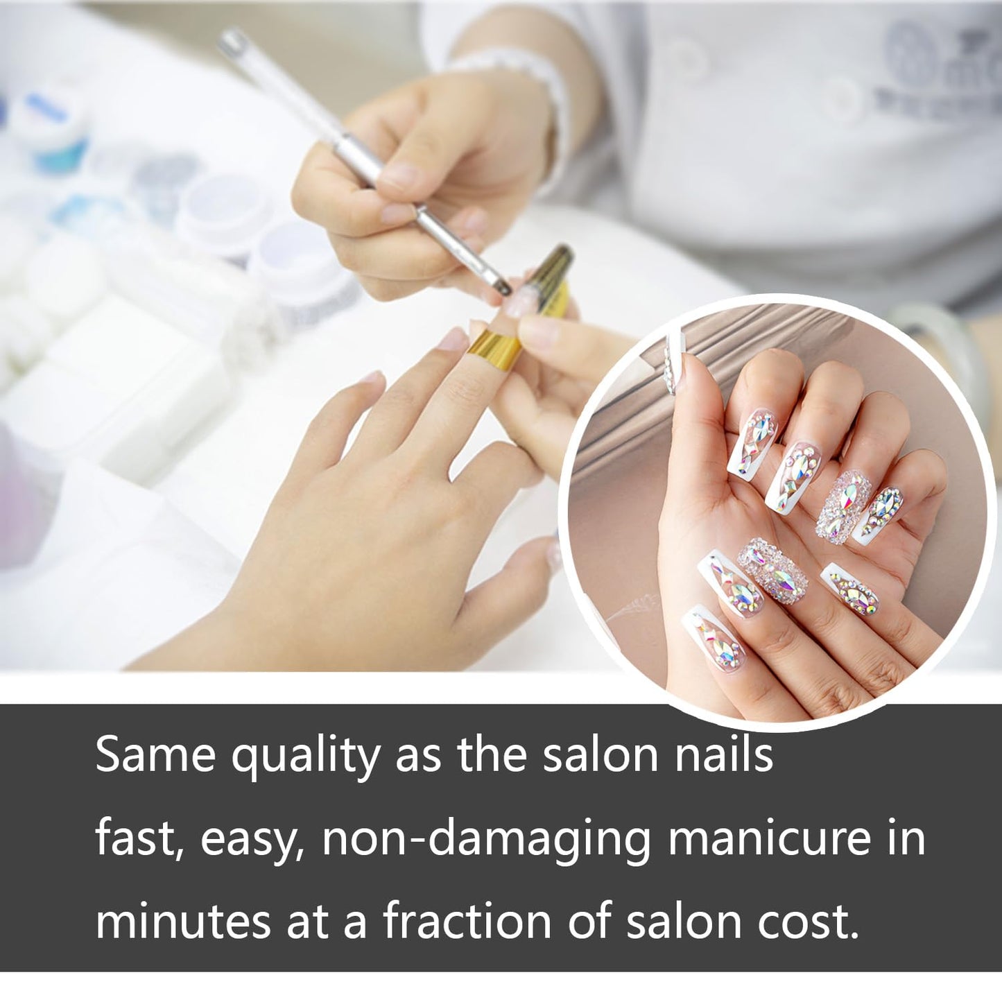 TENACIOUS & LOUCIA Handmade Press on Nails Long, Hand Made Nails Short,Fake Nails,Nails Press on,Press on,False Nails,Press on Nail kit LH59 L