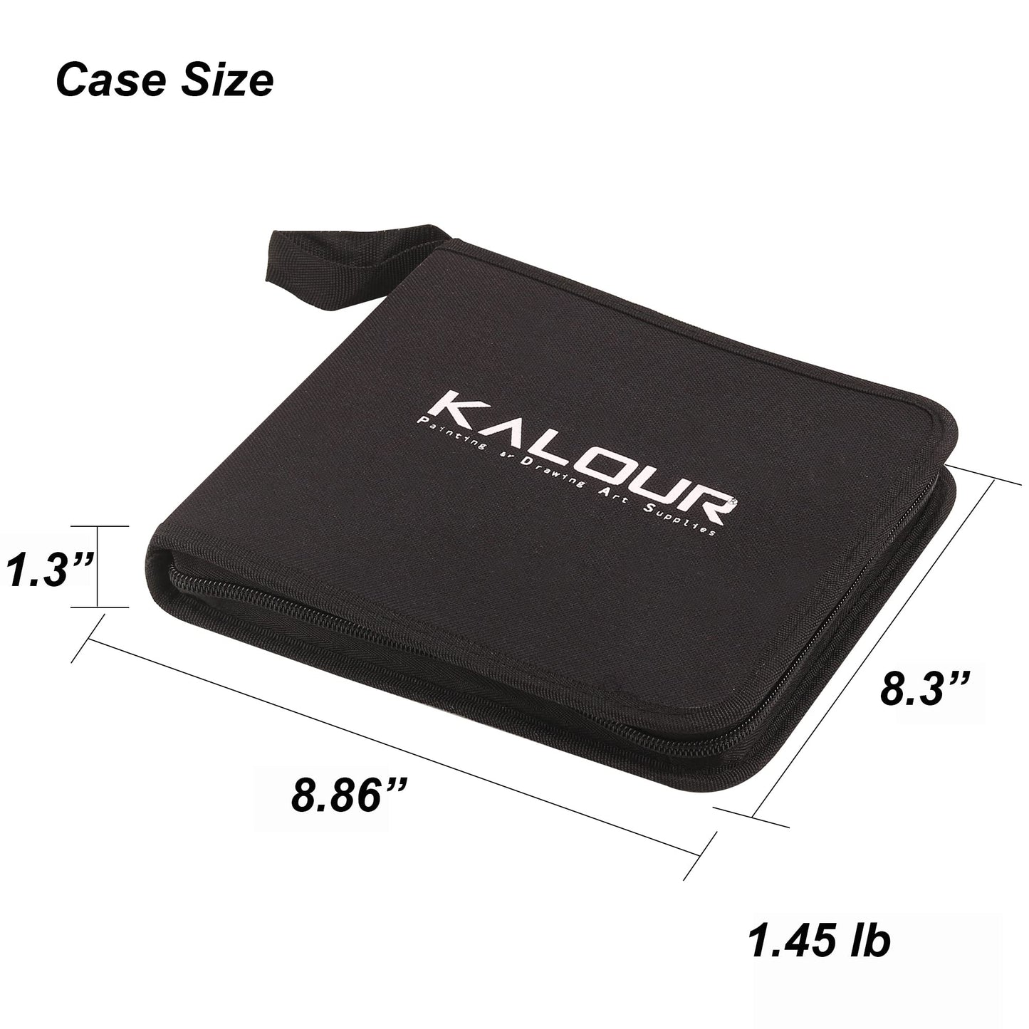 KALOUR 54-Pack Sketch Drawing Pencils Kit with Sketchbook,Include Graphite,Charcoal Pencils and Artists Tools,Pro Art Drawing Supplies for Adults Beginners,ideal for Sketching Shading