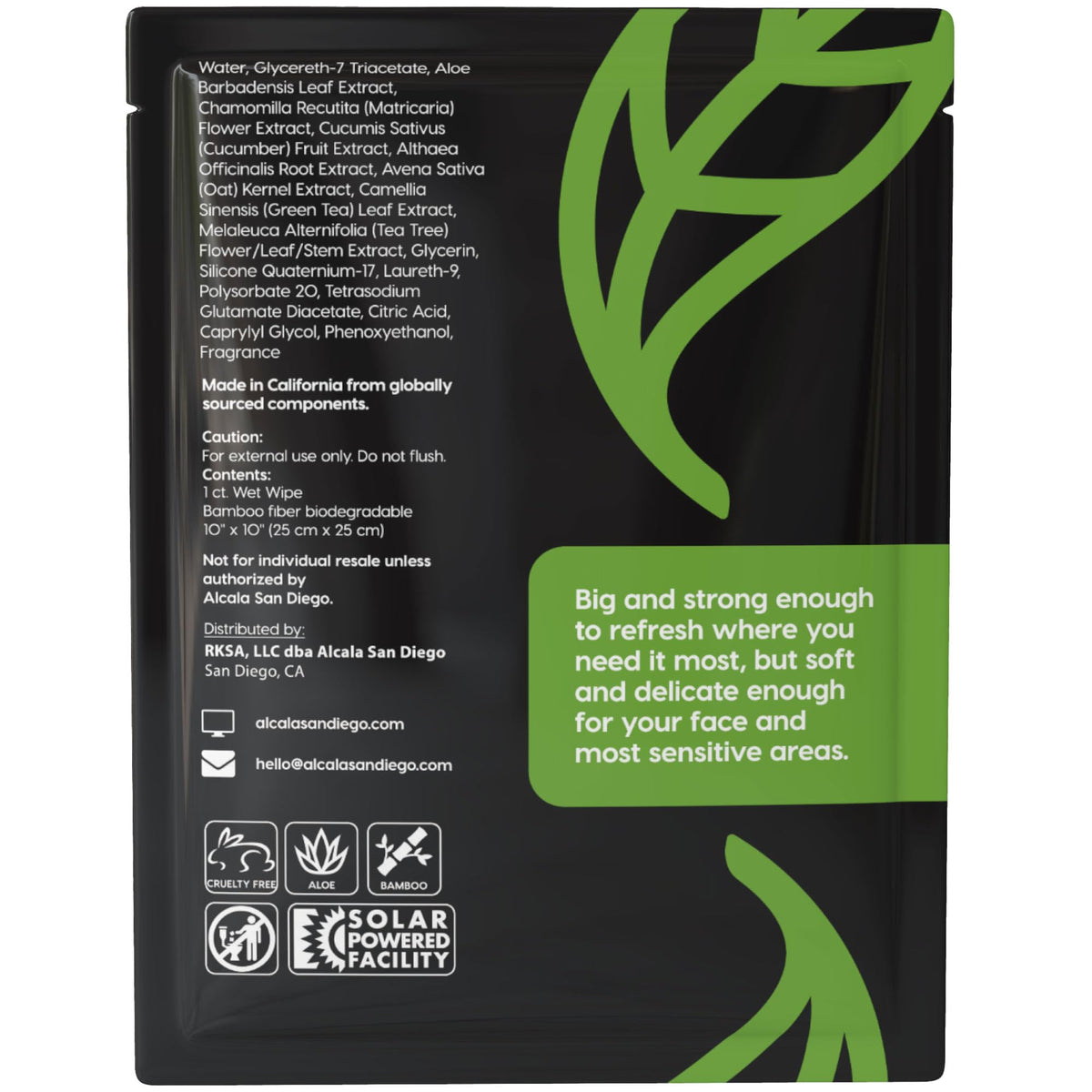 Deodorizing Body Wipes Individual Shower Wipes (600 Count)