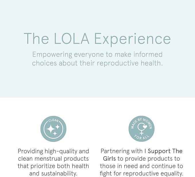 LOLA Washable Period Underwear - Period Underwear for Women, Period Panties, Cotton Bikini Underwear for Women