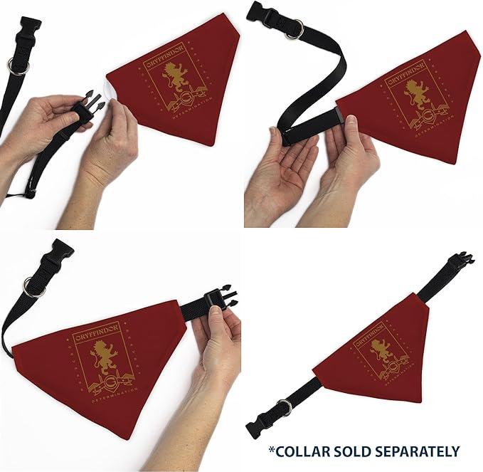Harry Potter Pet Bandana Slide On Slip Through