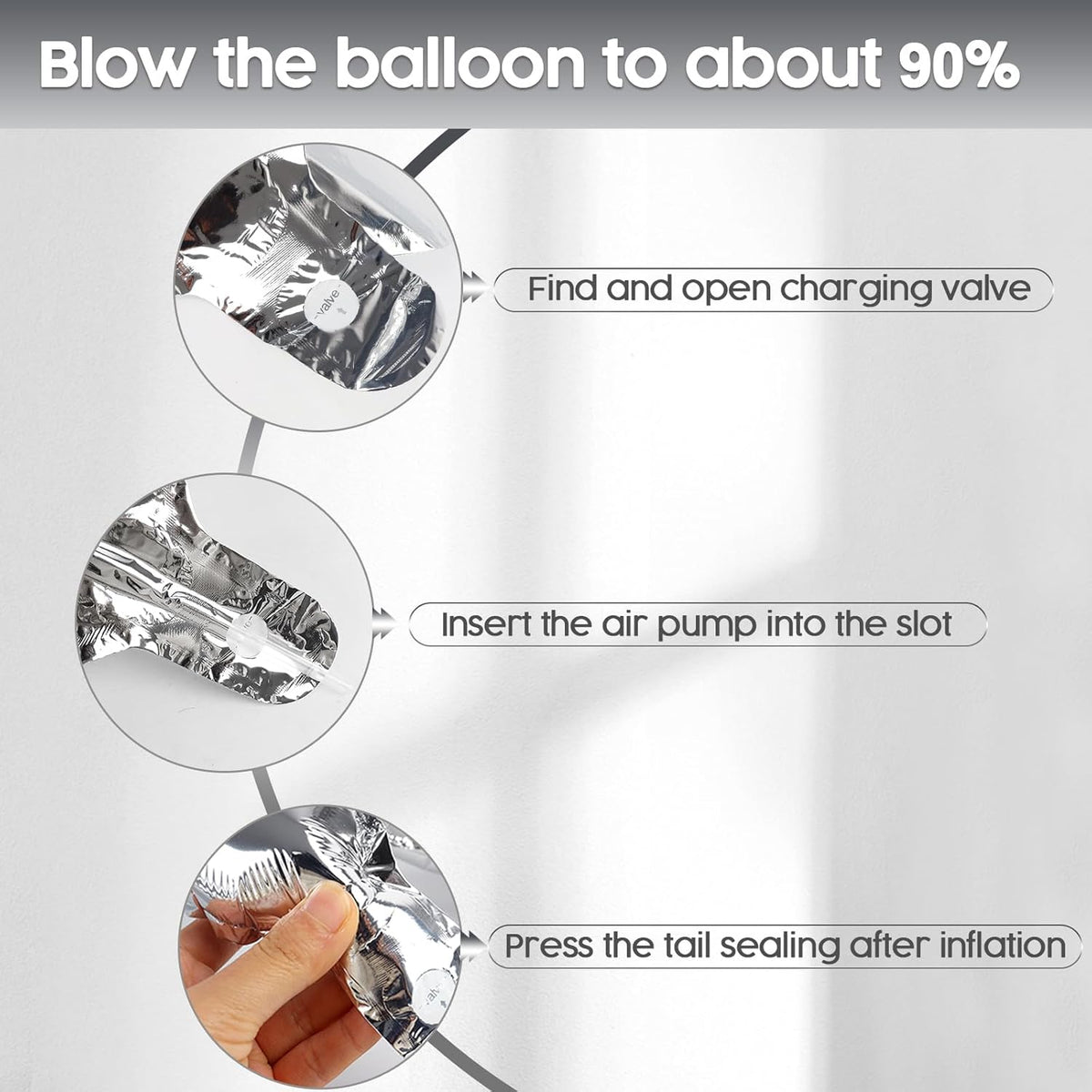 2026 Balloon - Silver Birthday Number Balloons, 40 Inch Large Foil Balloons for Men Women Boys Girls Silver Themed Birthday Decorations,Number 2026 Balloon