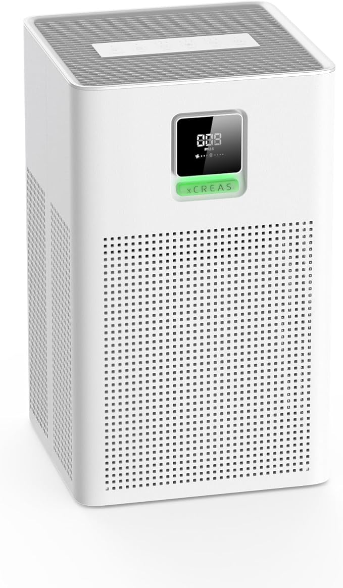 xCREAS Matter Certified Air Purifier with H13 Filter, 1937 ft² Large Room