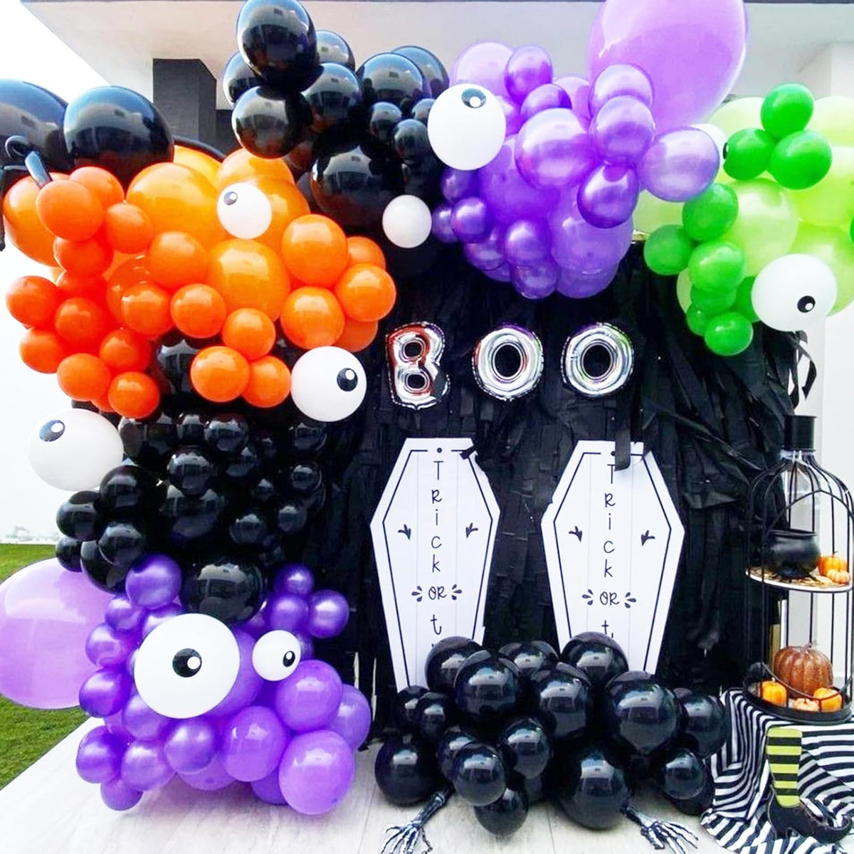 90pack Purple Balloons Different Size 18/12/10/5 Inch Purple Balloon Garland Arch Kit for Halloween, Graduation, Wedding, Birthday, Baby Shower, Anniversary Party Decorations