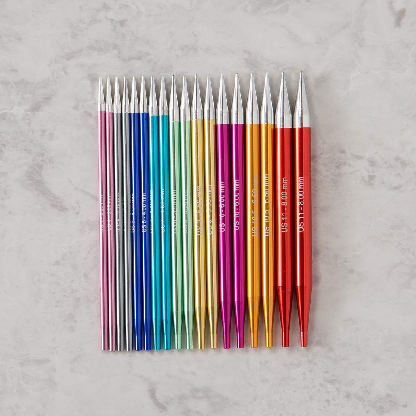 Knit Picks Options Aluminum Interchangeable Circular Knitting Needle Set (Prism)