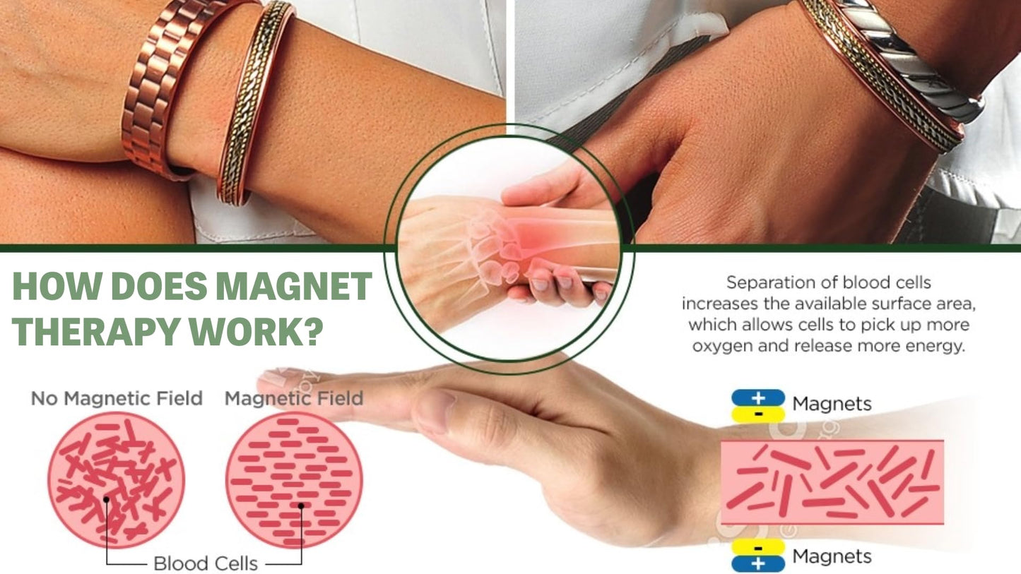 Earth Therapy - Elegant Women or Men's Ring Band in Solid Copper | Magnetic Therapy Ring (1)