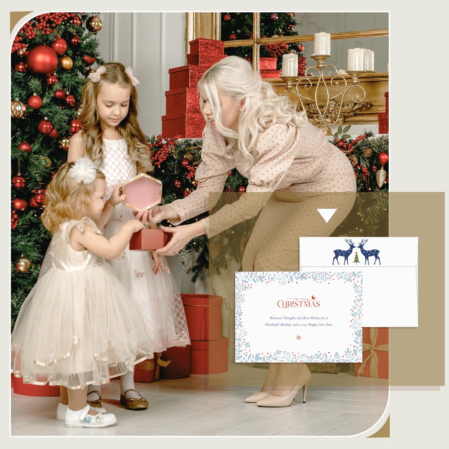 Goefun Blank White Cards with Envelopes 4 x 6 Folded Cardstock and A6 Envelopes Self Seal 100 Pack for Invitations, Wedding, DIY Greeting Postcards, Thank You Cards & All Occasion