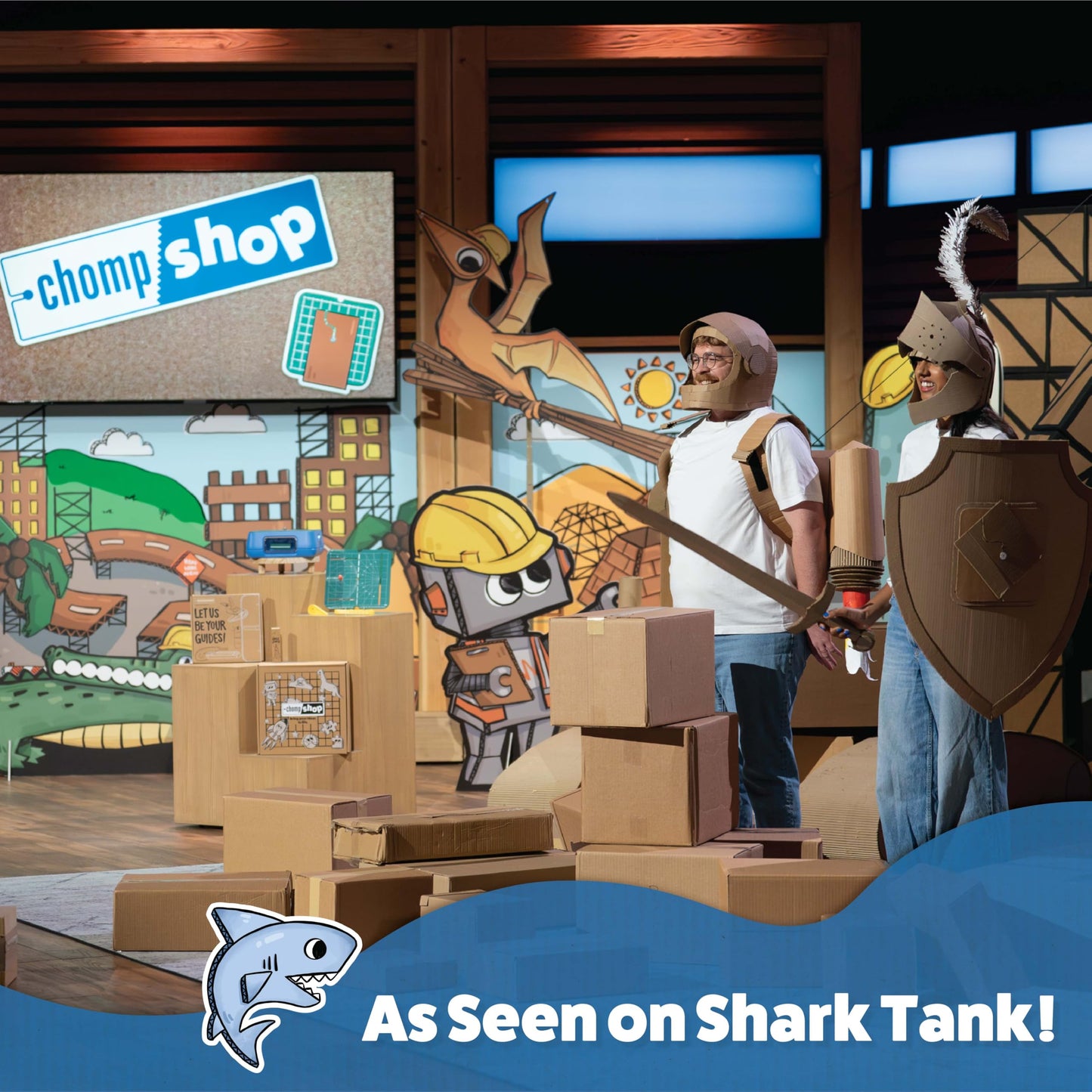 ChompSaw | The Original Kid-Safe Power Tool for Cutting Cardboard | STEM + STEAM Educational Toy for Boys and Girls Ages 5+ | Upcycle Cardboard for Hands-On Learning & Creative Projects