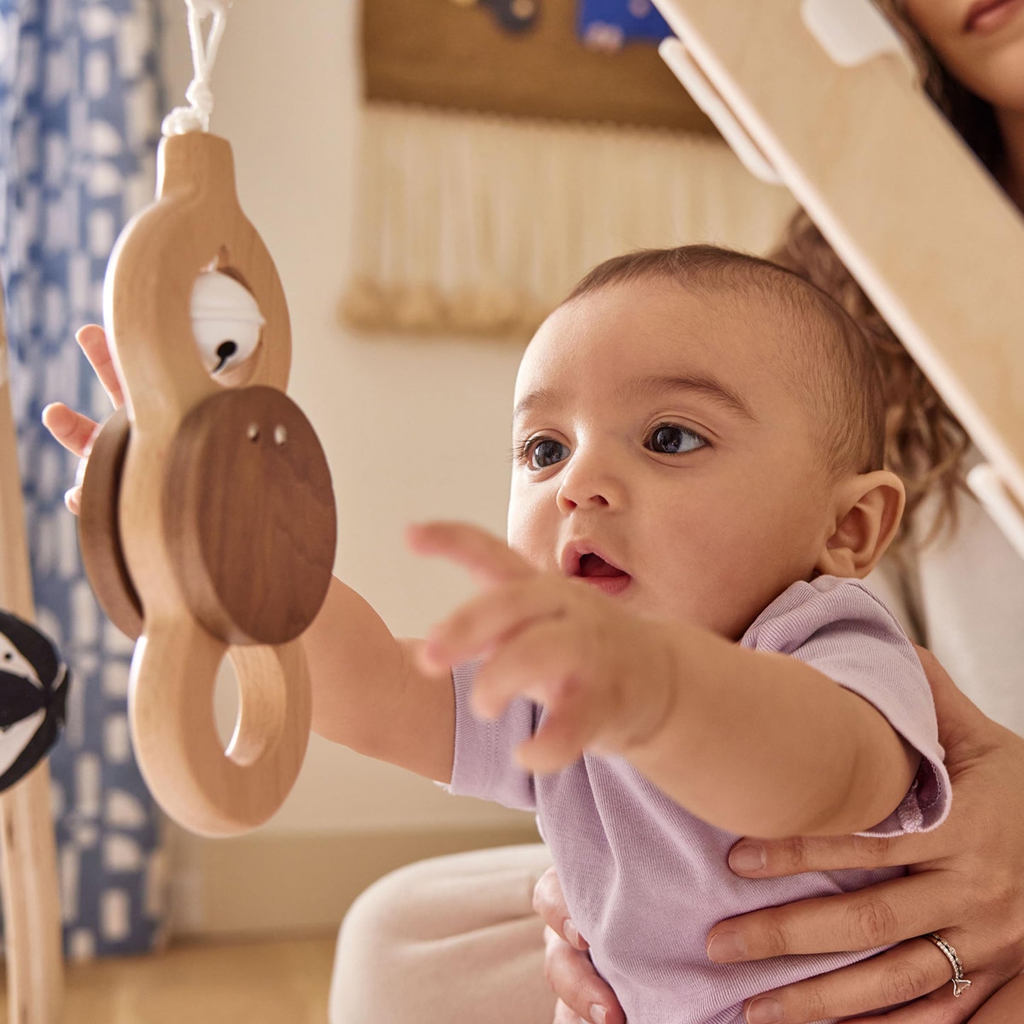 LOVEVERY | The Play Gym | Award Winning For Baby , Stage-Based Developmental Activity Gym & Play Mat for Baby to Toddler