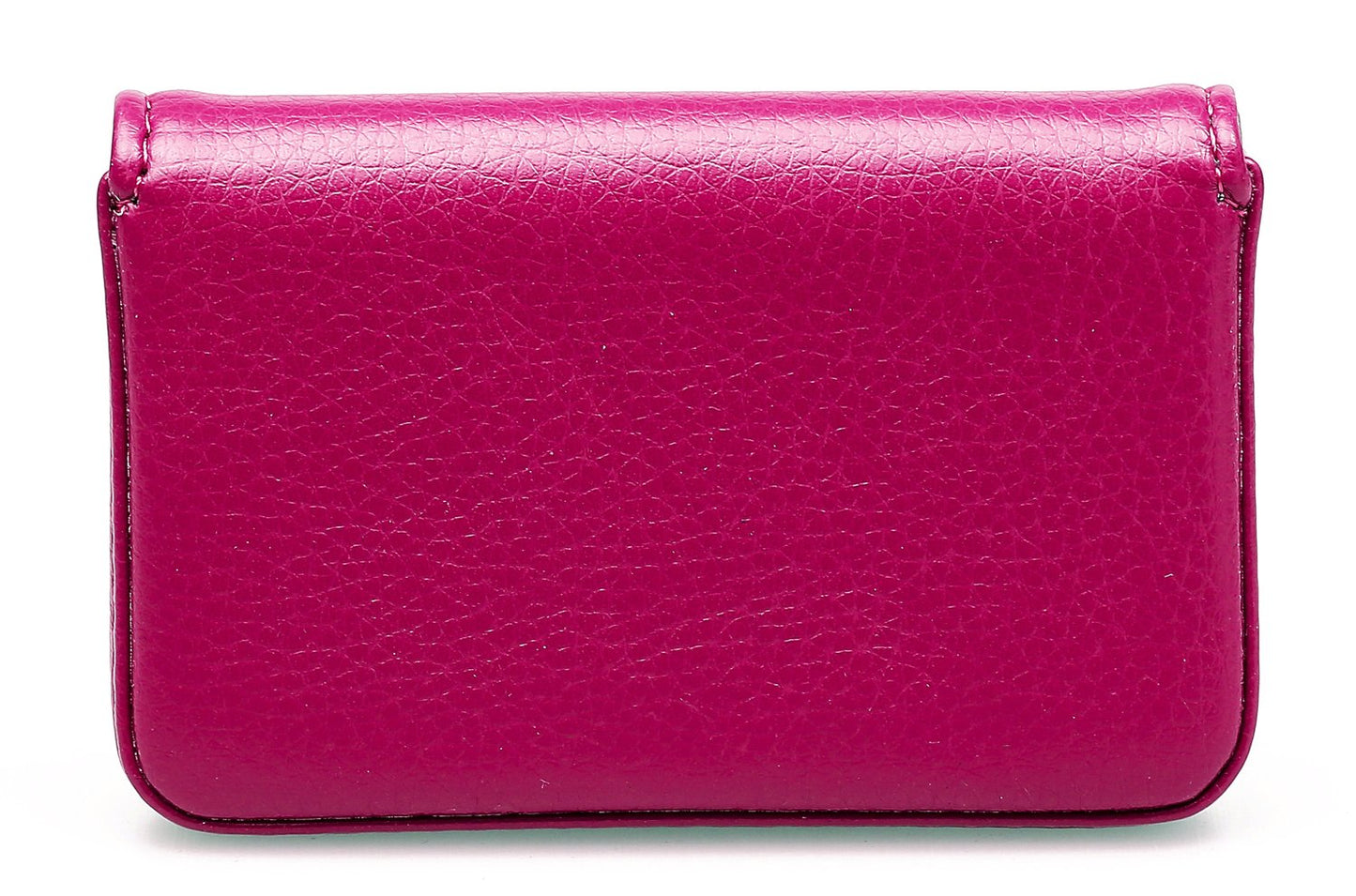 RFID Blocking Wallet - Minimalist Leather Business Credit Card Holder - Rose