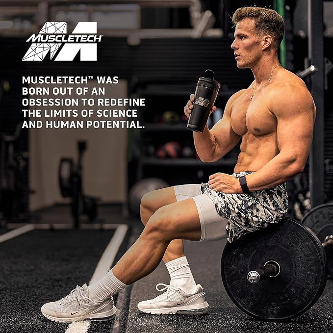 Muscletech Whey Protein Powder (Milk Chocolate, 2.2 Pound) - Nitro-Tech Ultimate Muscle Building Formula with Whey Protein Isolate & Peptides - 30g of Protein, 3g of Creatine & 6.8g of BCAA