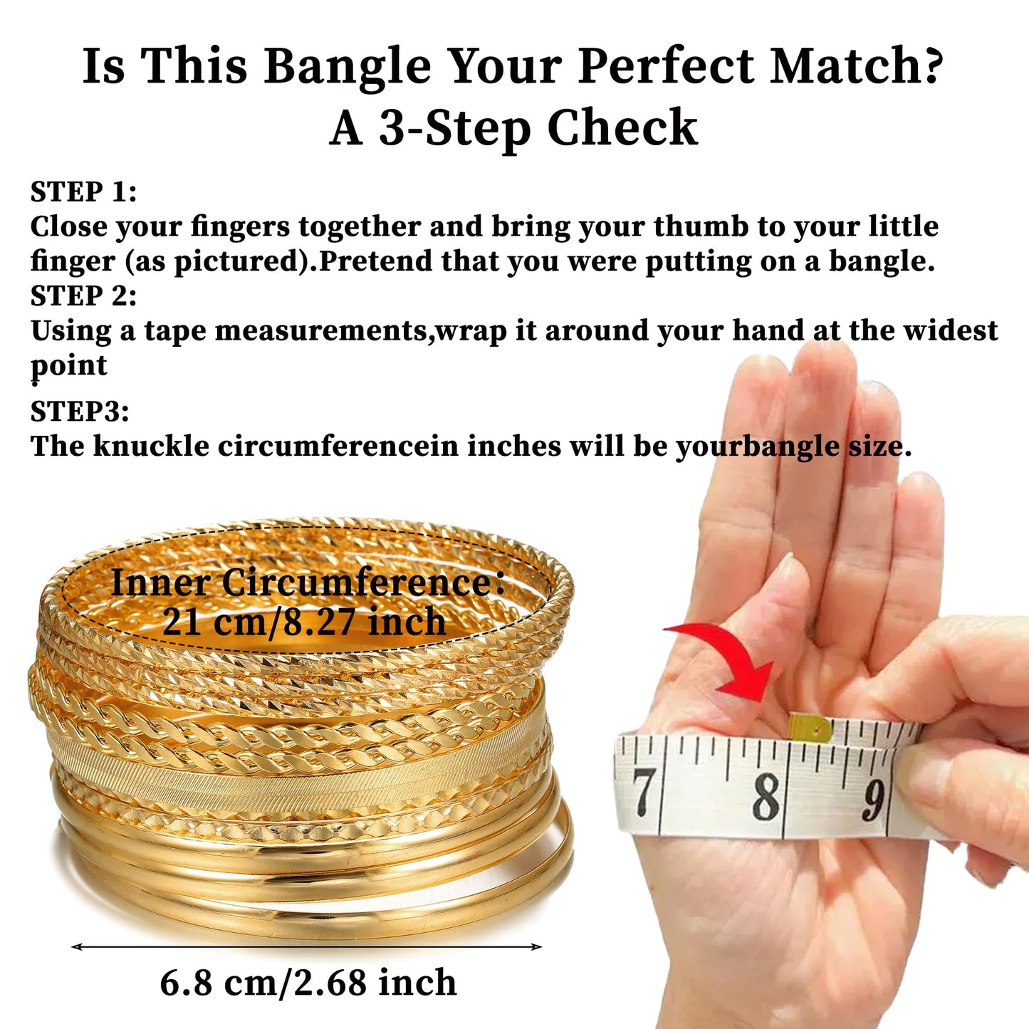 AYWFCBF Gold Bangles Bracelets for Women, 12Pcs Gold Plated Stackable Bracelets Multi Layer Textured Gold Bracelets Set Jewelry for Women