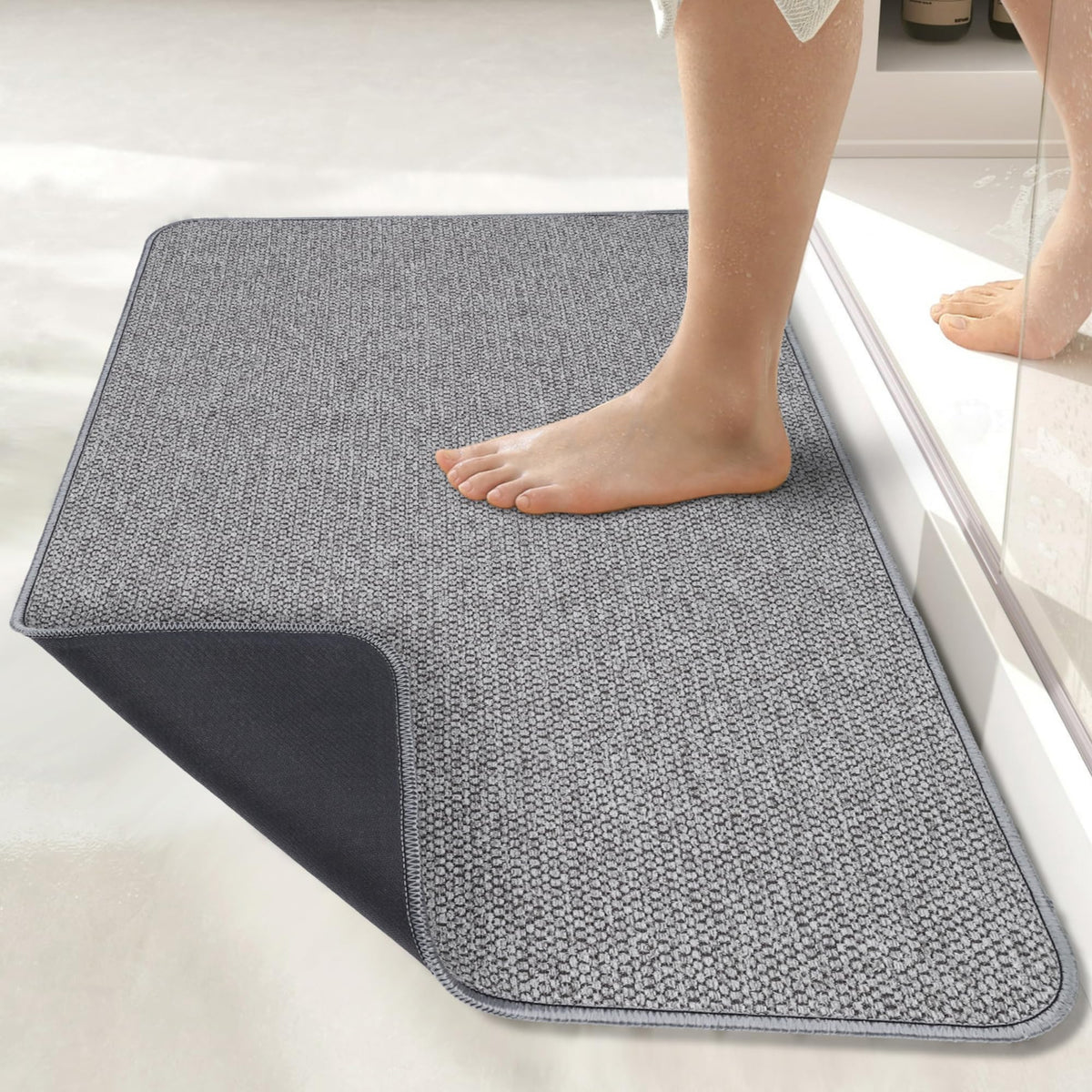 Bath Mat Ultra Thin Bathroom Runner Rugs