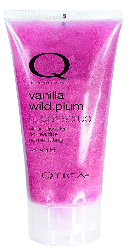 Qtica Smart Spa Sugar Scrub (Vanilla Wild Plum, 7oz)