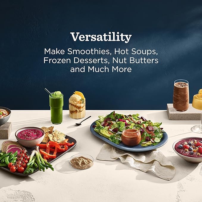 Vitamix Ascent X2 Blender with Three Blending Programs, Self-Cleaning Program, Professional-Grade Blender for Smoothies, Soups and More, Stainless-Steel Blades, 48 Oz Container, Polar White