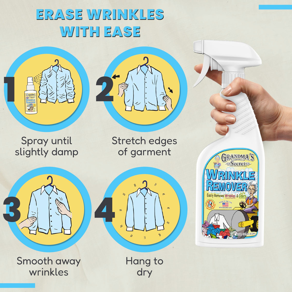 Wrinkle Remover Spray (32 Fl Oz)