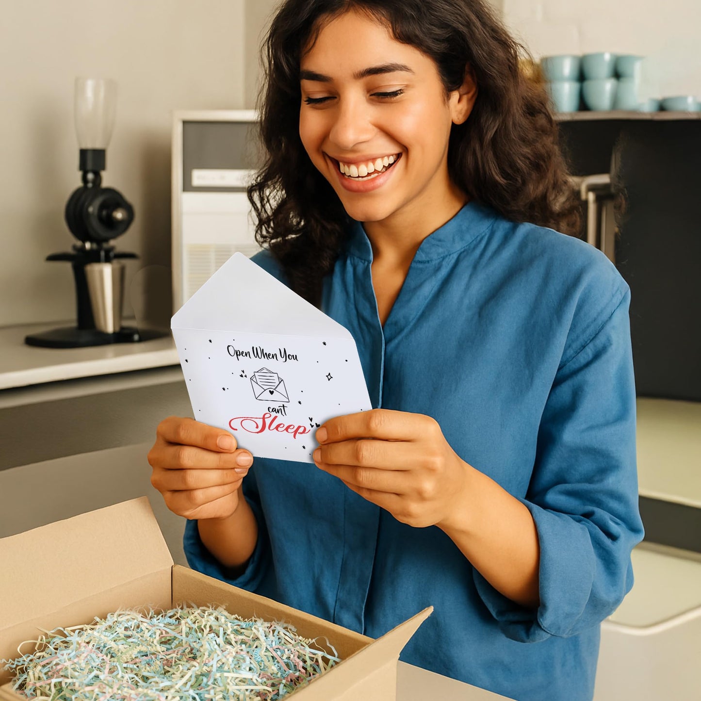 Limina Open When Envelopes Kit – 12 Open When Envelopes with Stickers for Long Distance Relationship, College Students, Daughter, or Boyfriend – Thoughtful Love Letter Kit & Going Away Gift